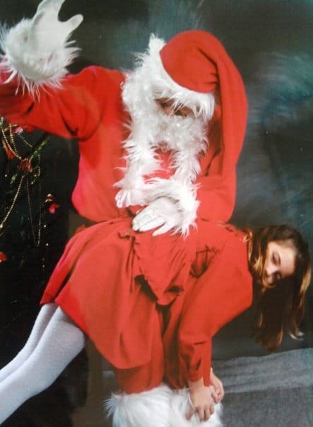 Père Noël en claquettes et rhum coca en canette