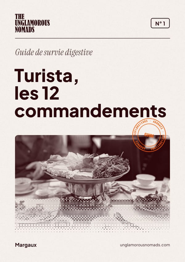 Turista, les 12 commandements